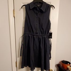 Simply Vera by Vera Wang navy blue dress
